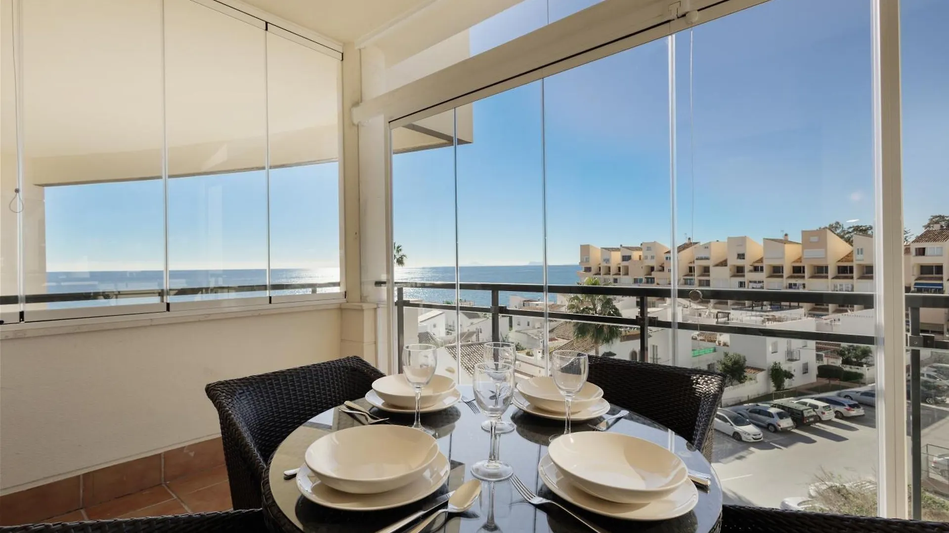 First-Line Beach, Terrace And Pool With Incredible Sea Views, New Golden Mile Estepona