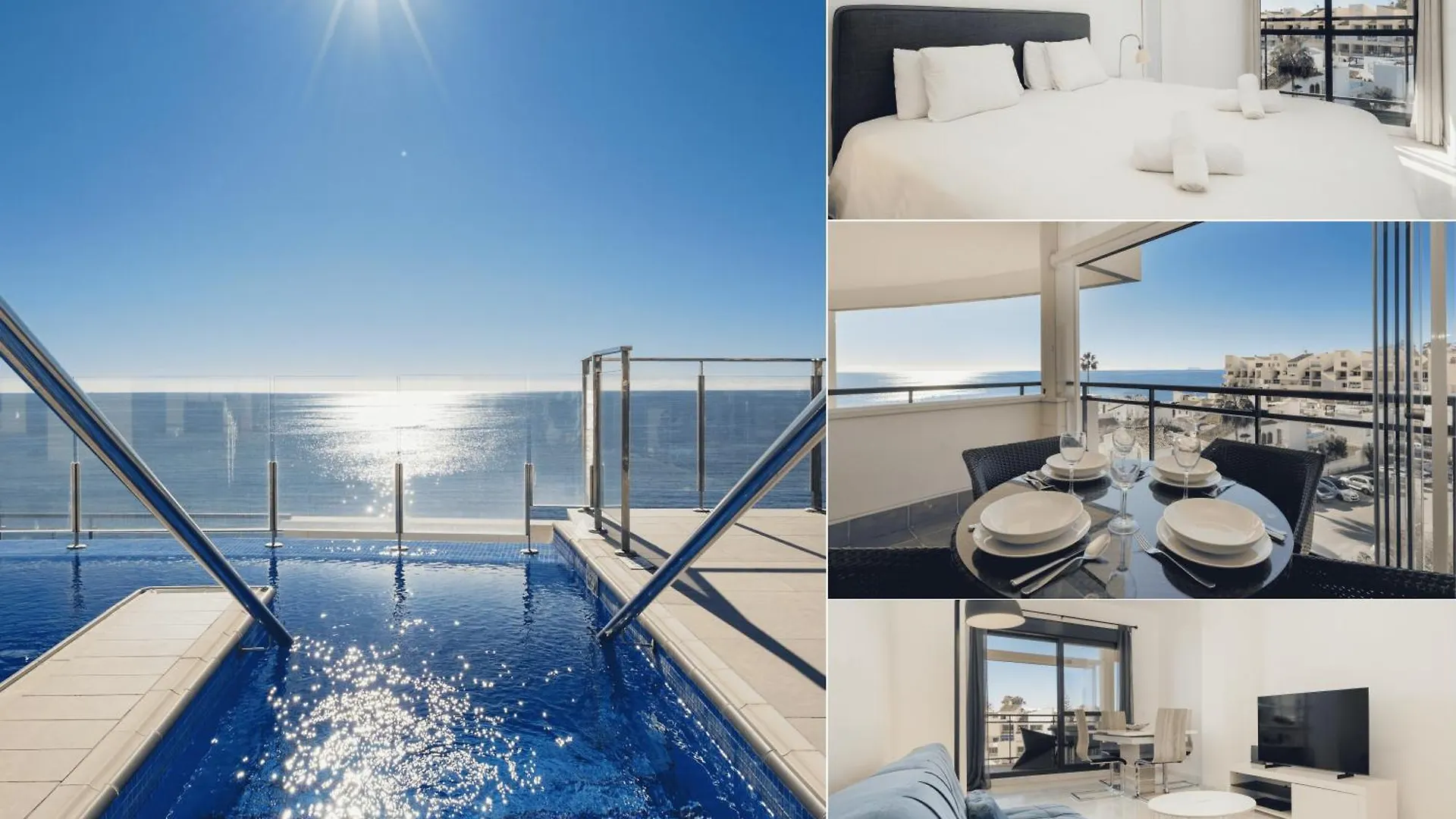 First-Line Beach, Terrace And Pool With Incredible Sea Views, New Golden Mile Estepona